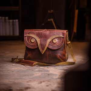Strauss Owl Messenger Bag